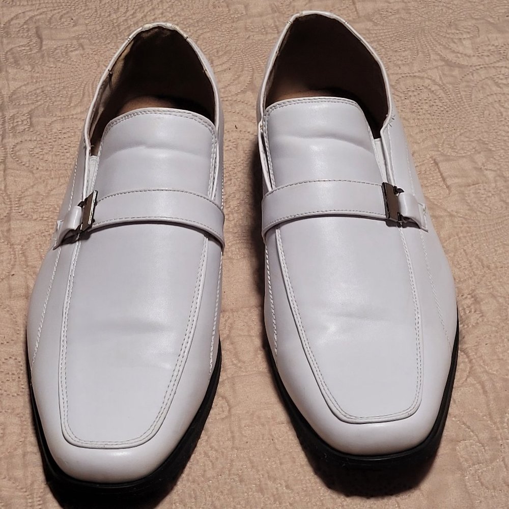 Majestic Men Leather Slip-on Dress Shoes